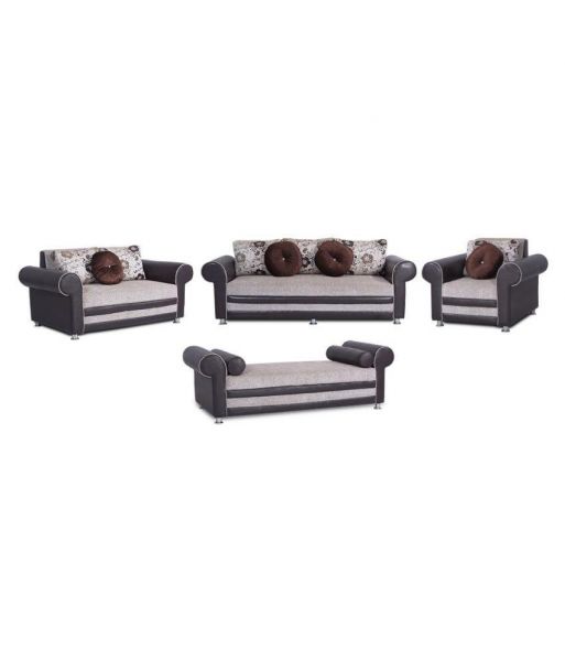 Detec™ Paris 9 Seater Fabric Sofa Set