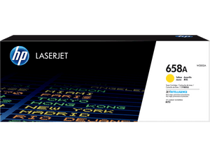 HP 658A Yellow LaserJet Toner Cartridge