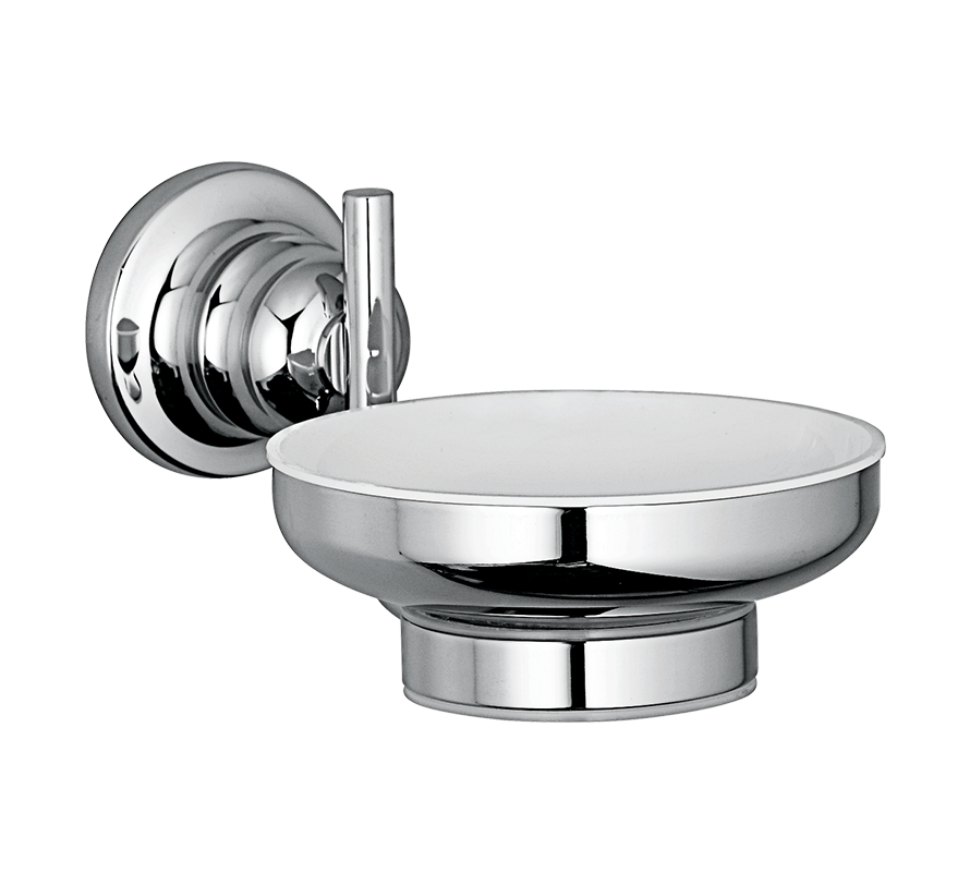 हिंदवेयर ओथेलो एक्सेसरीज़ साबुन डिश (पीतल) F890005