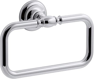 Kohler K-72571-CP Artifacts Towel Ring Polished Chrome