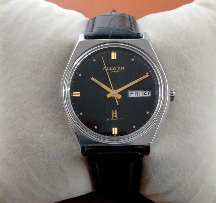 Vintage Authentic Allwyn Automatic Watch