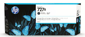 HP 727B 300ml Matte Black Ink Cartridge