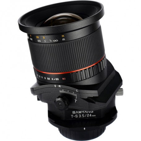 Samyang 24mm F 3.5 Ed as Umc Tilt Shift Lens for Canon Ef Syts24 C