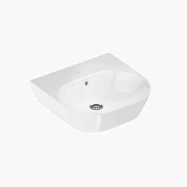 Kohler Span 450mm Round Wall Mount Basin With Single Faucet K-31458IN-0