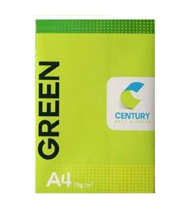 Century Pulp And Paper Green A4 Size 70GSM Pack of 2