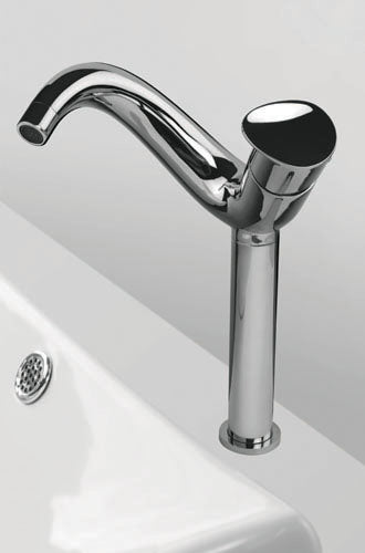 Queo Single Lever Tall Basin Mixer - Zinnia