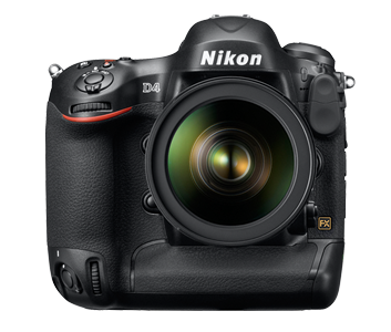 Nikon D4 16.2 MP CMOS FX Digital SLR with Full 1080p HD Video (Body Only)