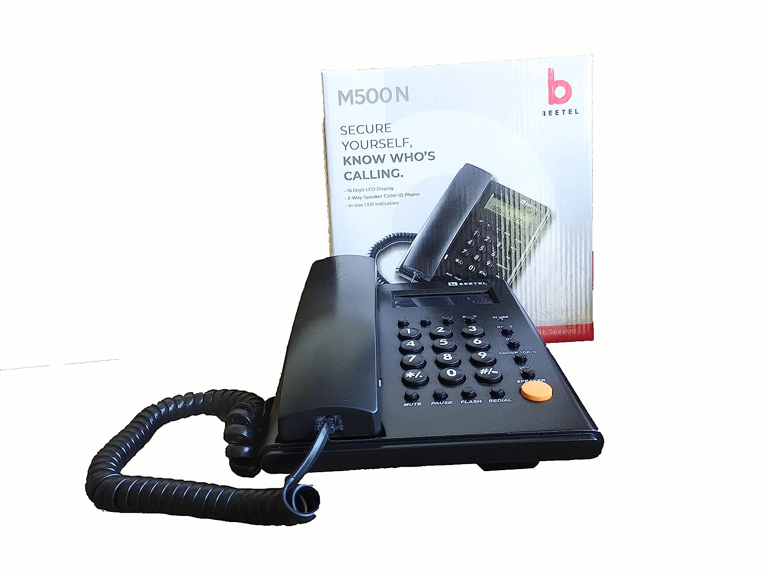 Beetel M500N Caller ID Landline Phone with Speaker Phone