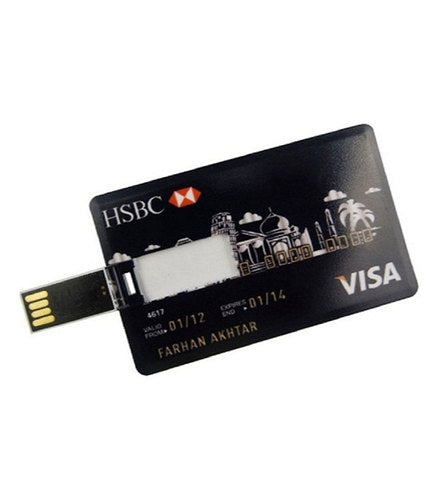 Detec™ Card Pen Drive Including Printing 16GB Chip Pack of 10