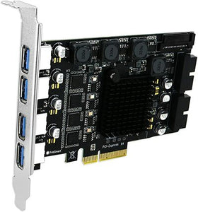 FebSmart 4 Channel 8 Ports PCI Express Superspeed 5Gbps USB