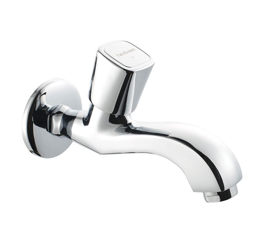 Hindware Dove Bib Cock Long Boby With Wall Flange (F740011) Pack of 2