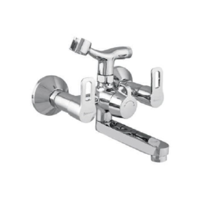 Parryware 3 Way Wall Mixer Pluto G3819A1 Chrome Finish