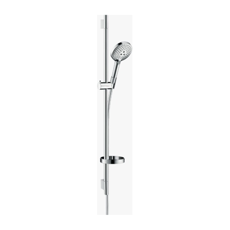 Hansgrohe Raindance Select S Shower set 120 3jet with shower bar 90 cm and soap dish
