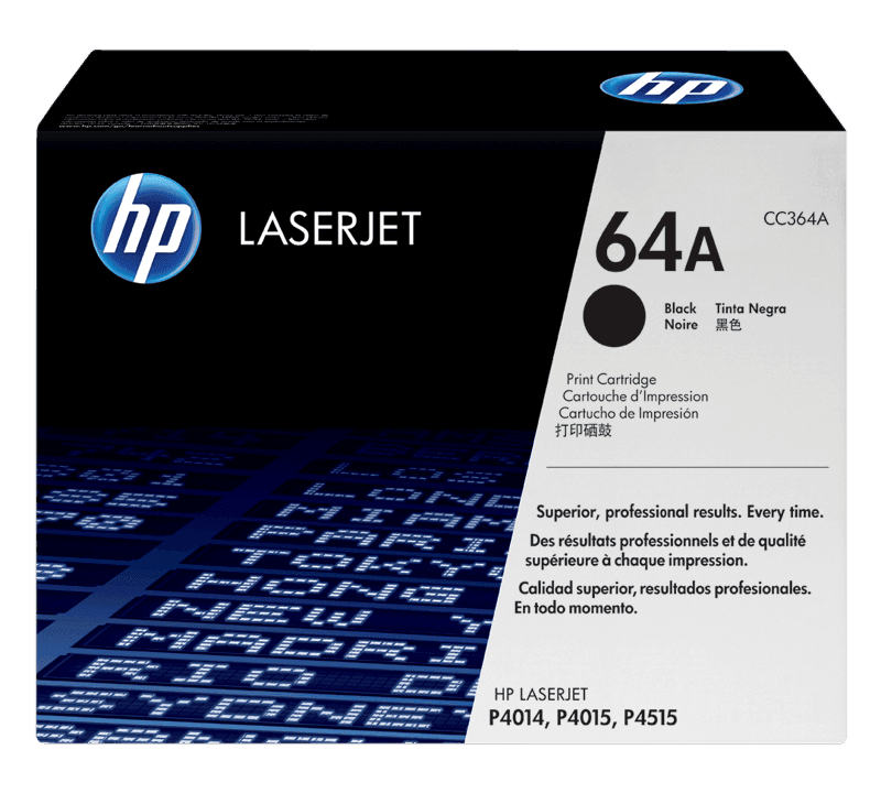 HP 64A Black Original LaserJet Toner Cartridge