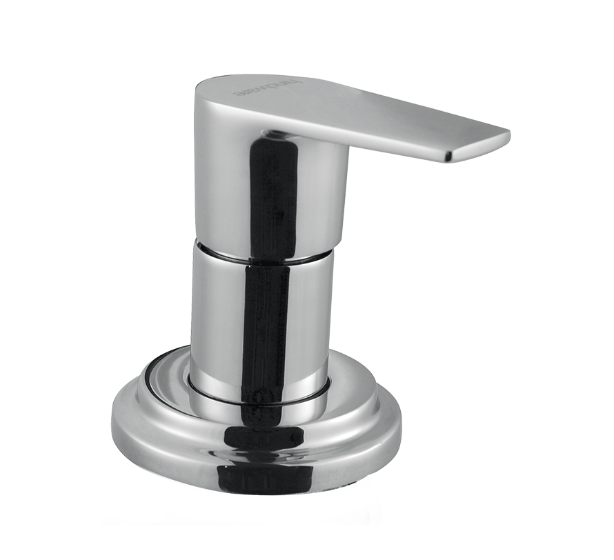 Hindware Element Exposed Part Kit for Concealed Stop Cock (with Sleeve, Handle & Flange) F360007