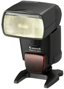 कैनन ईओएस डिजिटल एसएलआर कैमरों के लिए प्रयुक्त कैनन स्पीडलाइट 580EX II फ्लैश
