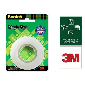 Detec™ 3M Scotch Magic Tape 810(Pack of 10)