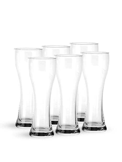 ओसियन इंपीरियल बीयर ग्लास 545ml 6 का पारदर्शी सेट