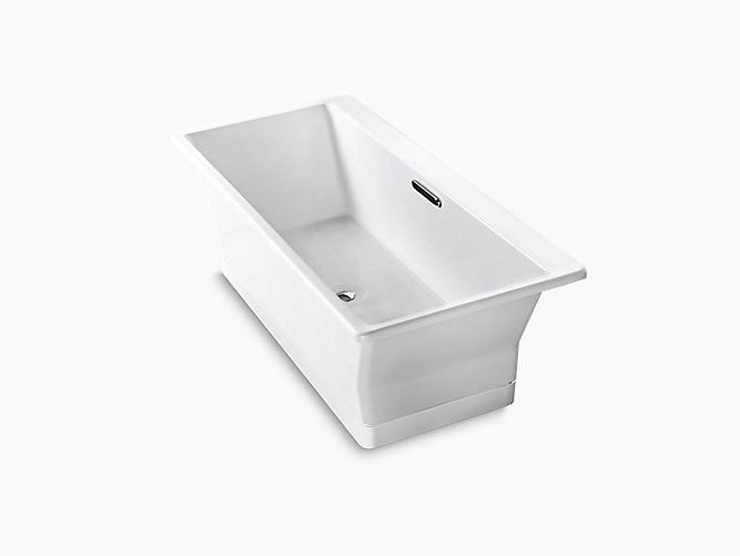 Kohler Reve 1.7m Freestanding Cast Iron Bath K-16497T-0