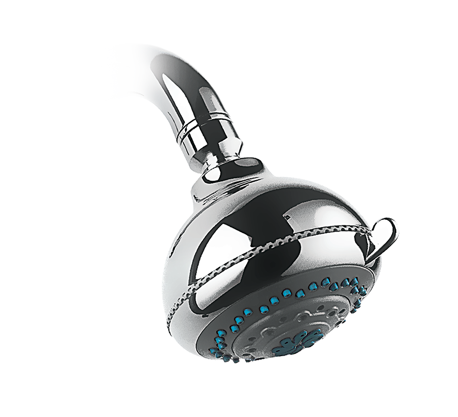 Hindware Shower 5 Flow Overhead 92 mm Massage Shower (F160012)