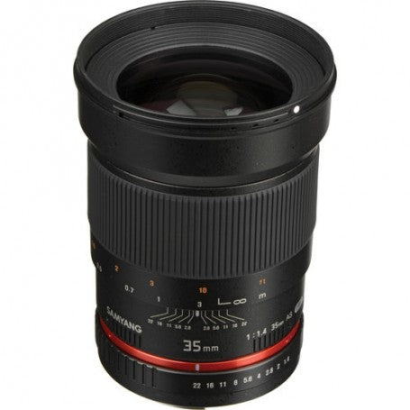 Samyang 35mm F 1.4 As Umc Lens for Canon Ef Sy35m C