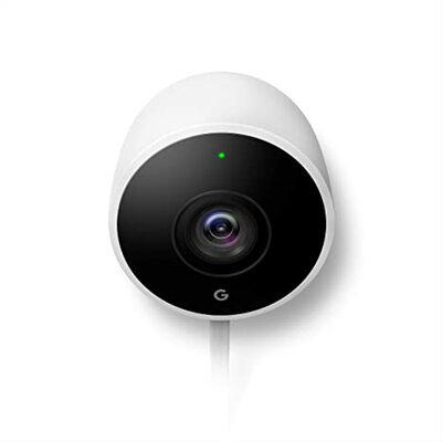 घर की सुरक्षा के लिए Google Nest कैम आउटडोर वेदरप्रूफ आउटडोर कैमरा