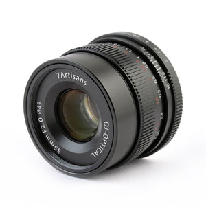 7artisans 35mm F 2 Lens Sony FE Black