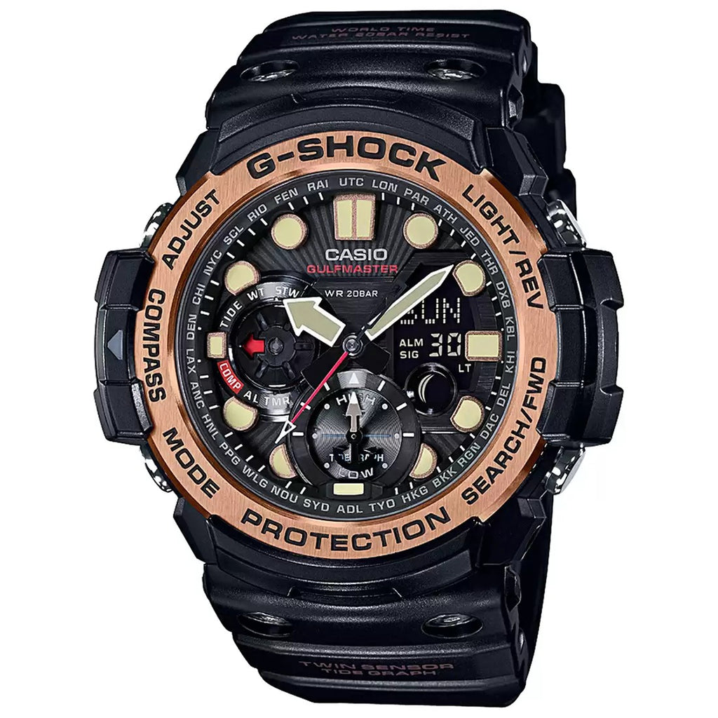 कैसियो जी शॉक जीएन 1000आरजी 1एडीआर जी725 एमओजी गल्फमास्टर पुरुषों की घड़ी