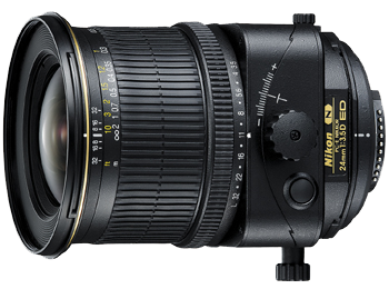 Nikon DLSR कैमरा के लिए Nikon Nikkor 24mm F/3.5D PC-E ED प्राइम लेंस