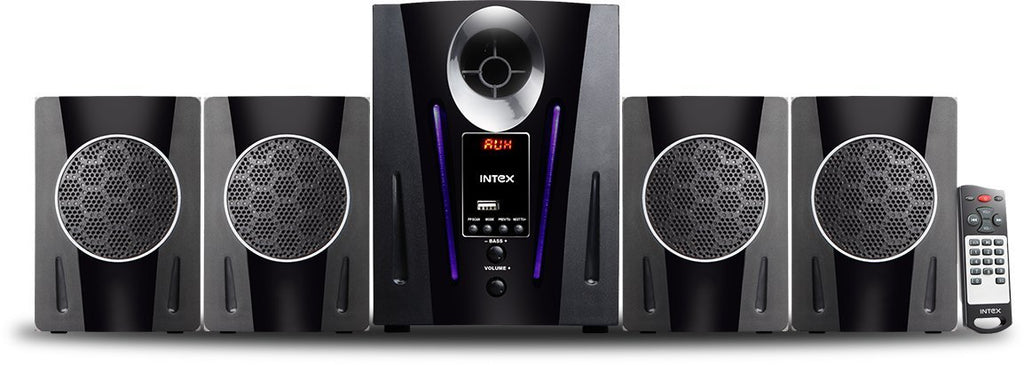 Intex IT-2650 Digi Plus FMUB 4.1 Multimedia Speaker with Bluetooth/USB/FM/AUX