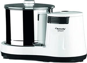 Butterfly Smart Wet Grinder 2L White with Coconut Scrapper Attachment