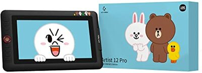 XP PEN Drawing Monitor Artist12 Pro Pen Display Line Friends