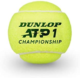 DUNLOP Unisex's 601332 Tennisball ATP Championship-3 Ball Pet,