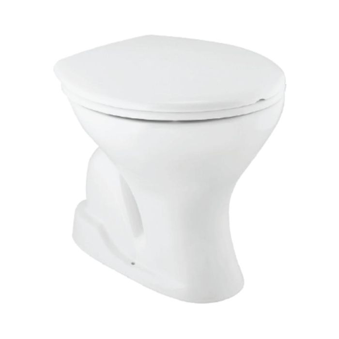 Parryware Floor Mounted White 2 Piece WC Petite Concealed Set C022O