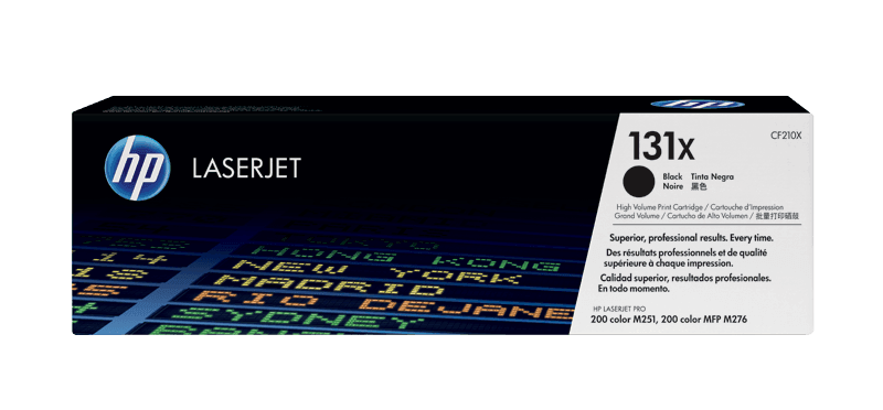 HP 131X Black High Yield Original LaserJet Toner Cartridge