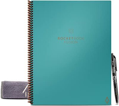Rocketbook Fusion Smart Reusable Notebook Calendar To Do Lists