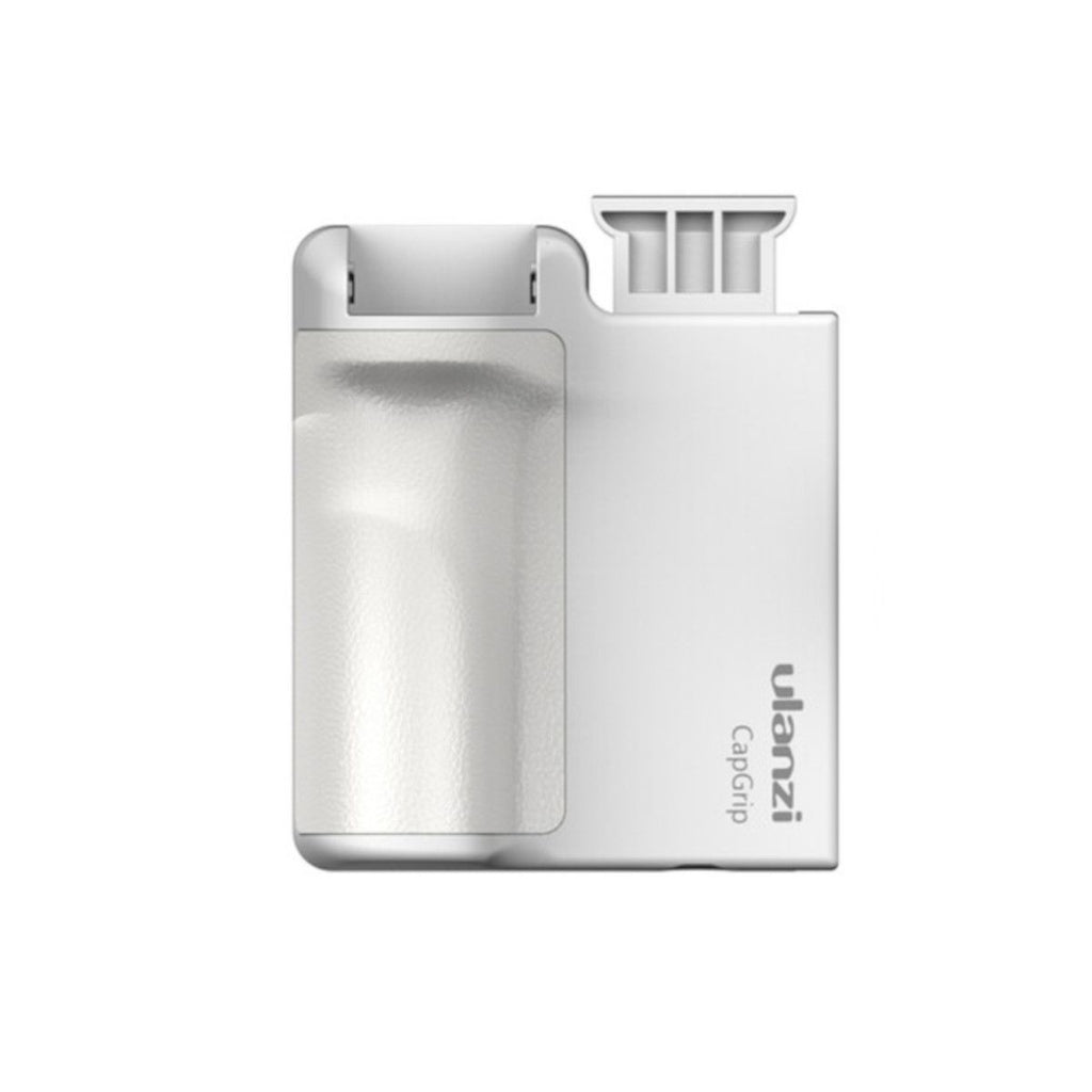 Ualnzi 2159 Capgrip Bluetooth Phone Shutter Hand Grip White Pack of 4
