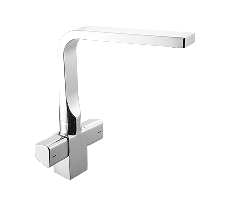 Hindware Sink Cock WT Swivel Spout (Table Mounted) F530027