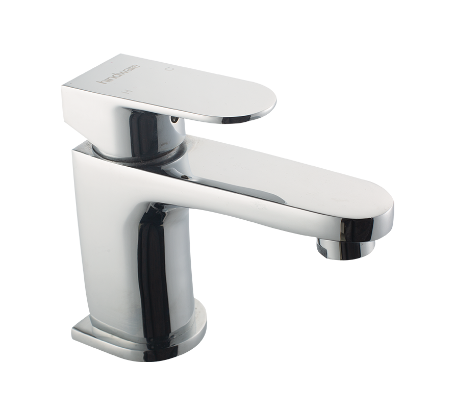 हिंदवेयर एलिगेंस सिंगल लीवर बेसिन मिक्सर (F340011)