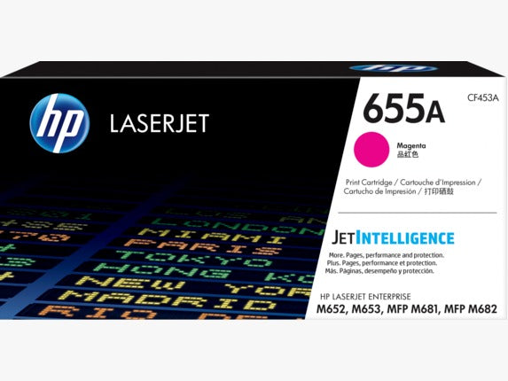 HP 655A Magenta LaserJet Toner Cartridge