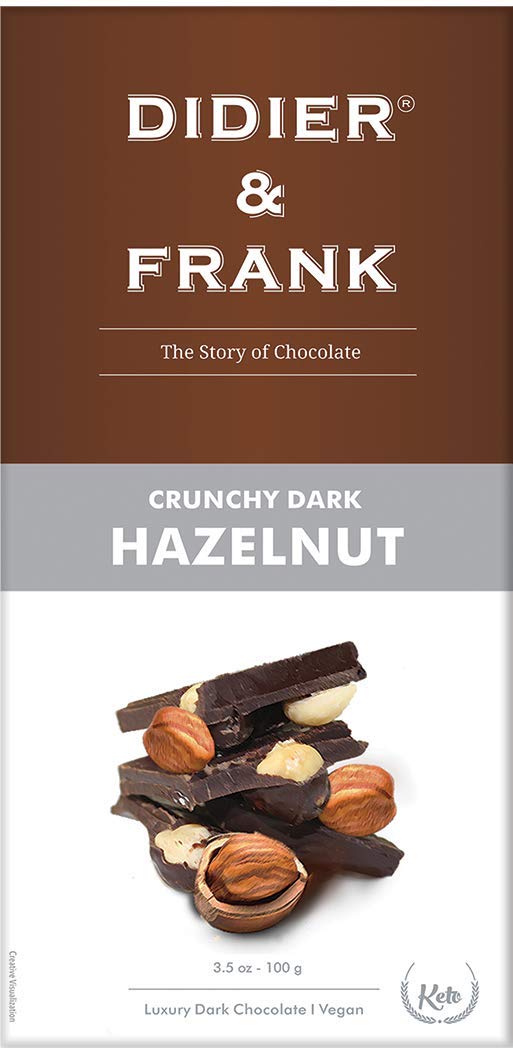 Didier & Frank Hazelnut Dark Chocolate 100g