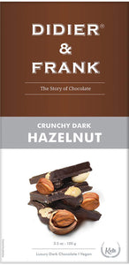 डिडिएर और फ्रैंक हेज़लनट डार्क चॉकलेट 100 ग्राम