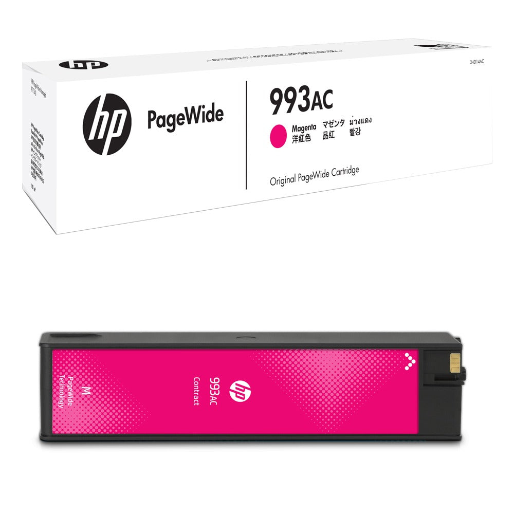 HP 993AC Magenta Contract PageWide Cartridges