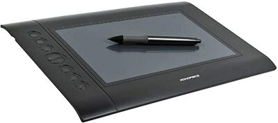 Monoprice 110594 10 x 6.25 Inch Graphic Drawing Tablet Black