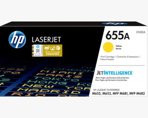 HP 655A Yellow LaserJet Toner Cartridge