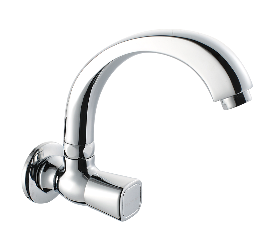 हिंडवेयर डव सिंक कॉक स्विवेल के साथ (दीवार पर लगा हुआ) F740024