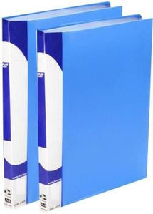 Qth Display File A4 Size File Multicolour 20 Leaf Pack of 2