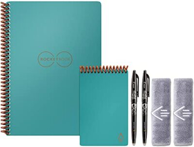 Rocketbook Smart Reusable Notebook Set Dot Grid Eco Friendly