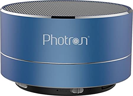 Photron P10 3 Watt 1.0 Channel Wireless Bluetooth Portable Speaker Blue