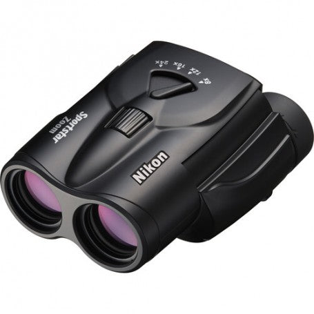 Nikon Sportstar Zoom 8 24×25 Binocular Black Ni824x25sszb